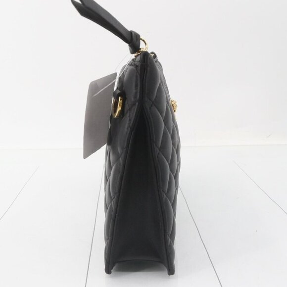 Authentic Versace Quilted Lambskin Leather Pouch and Crossbody - Picture 5 of 17